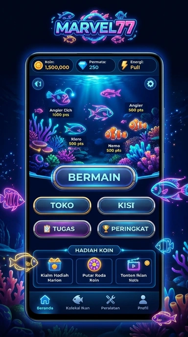 Informasi detail APK di marvel77, termasuk versi dan ukuran.